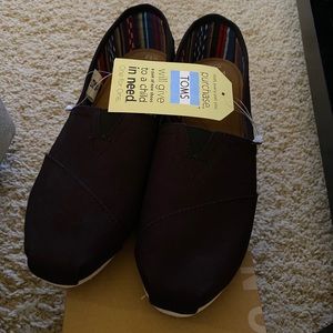 TOMS Women’s Alpargatas Black Size 9.5 New in Box